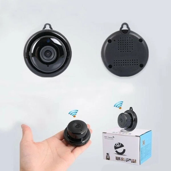 4k Caméra Détecteur de Fumée Wifi Caméra Caméra Hd 1080p Petite