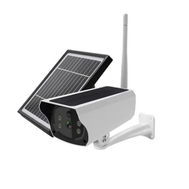 Caméra de surveillance IP WIFI motorisée extérieure solaire 4G