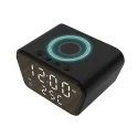 Réveil caméra Full HD espion 1080P Wifi vision de nuit chargeur induction